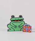 Wrap - Frog with Mini Card Kid's Greetings Card