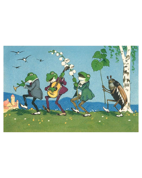 Found Image Press - Frog and Beetle Band