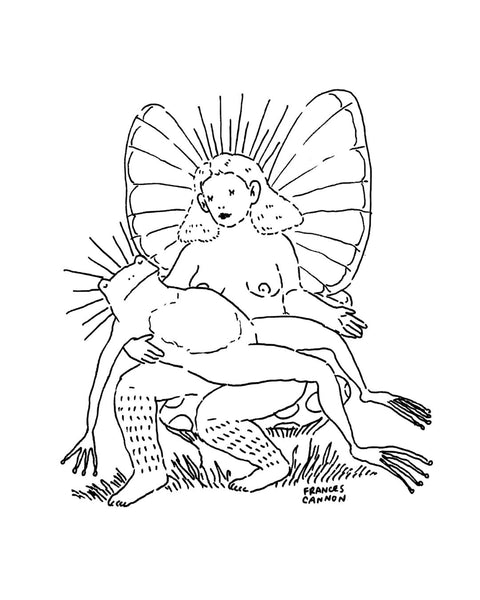 Frances Cannon - A4 Print - Frog Pieta