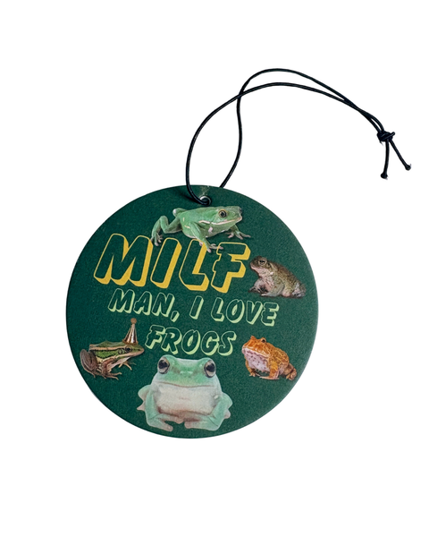 Carla Adams - Man, I Love Frogs Air Freshener
