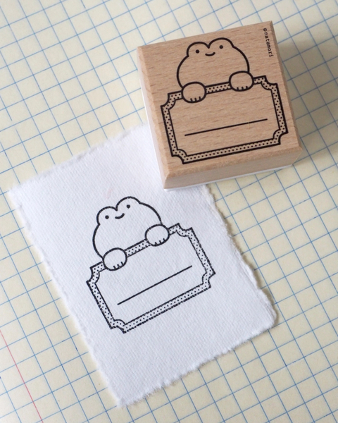 Natamori - Frog Stamp