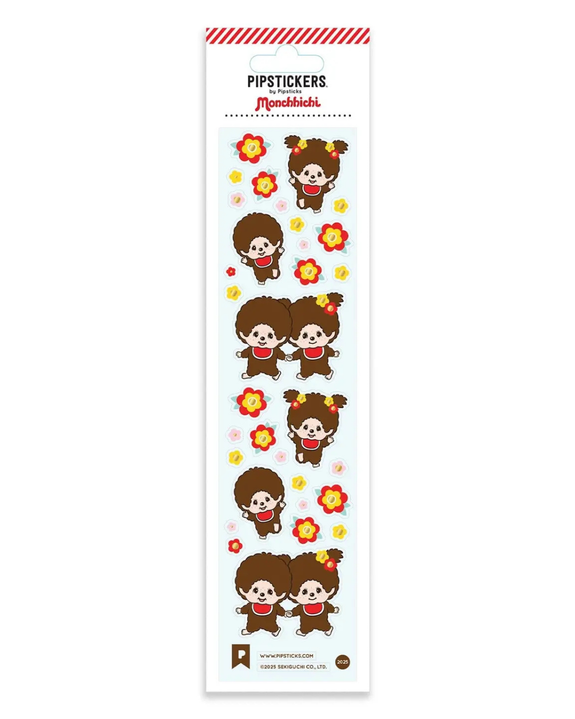 Pipsticks - Frolicking Monchhichi Stickers