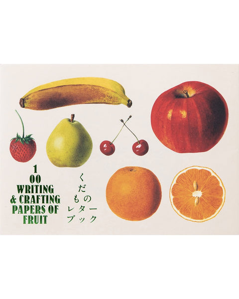 100 Writing & Crafting Papers Of Fruit - Japanese