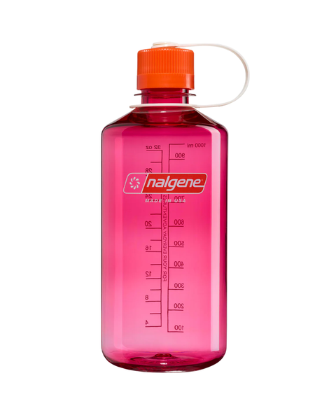 Nalgene - Sustain Narrow Mouth Bottle - Fuchsia Purple with Flame - 1L