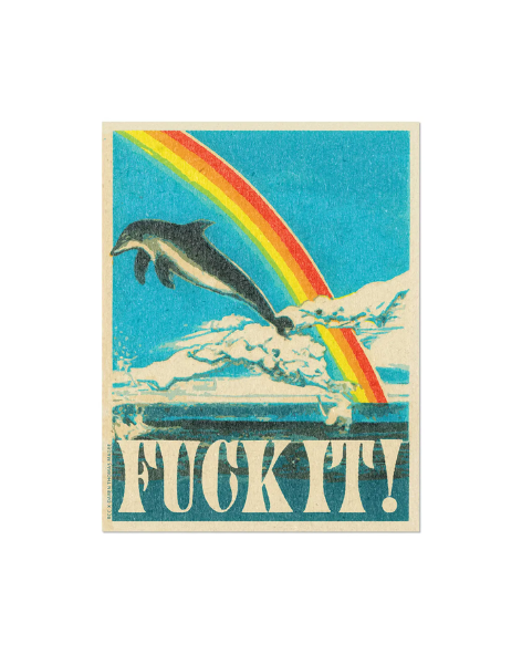 Red Cap Cards - Dolphin Sticker