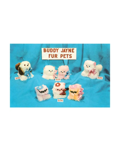 Found Image Press - Buddy Jayne Fur Pets Magnet
