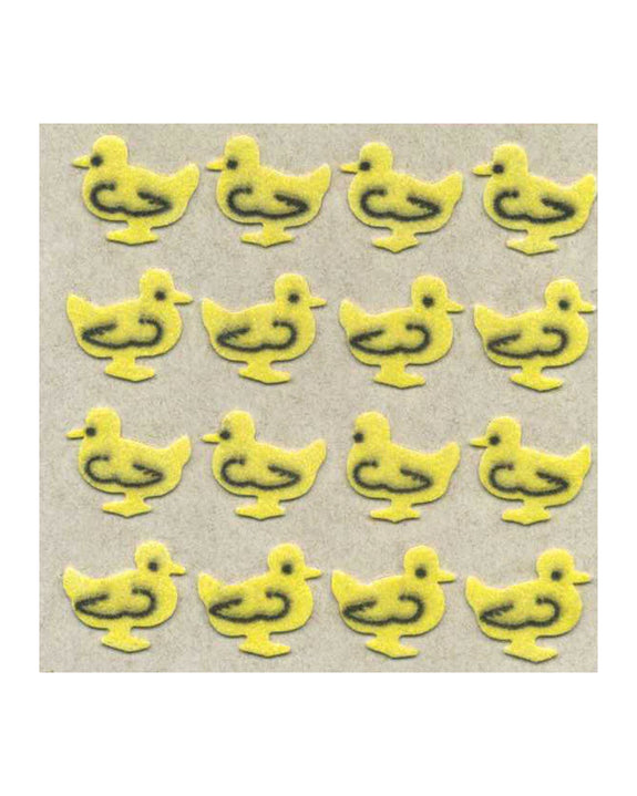 Stickermagic - Tear-off Furry Stickers - Ducklings