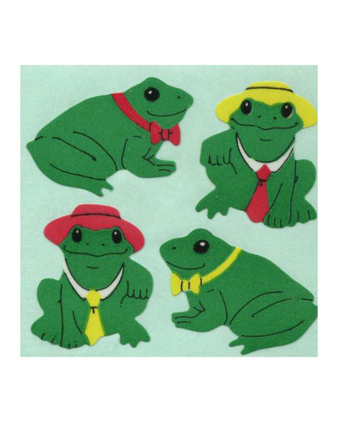 Stickermagic - Tear-off Stickers Square - Frogs with Hats