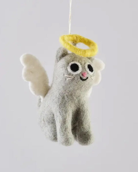 Wrap - Hanging Felt Ornament - Gabby