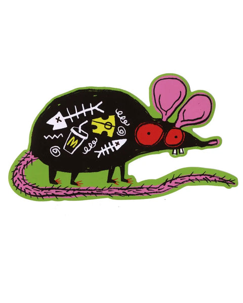 Gentle Thrills - Garbage Rat Sticker