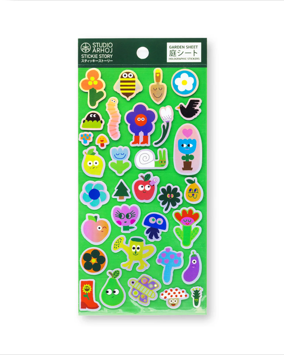 Studio Arhoj - Stickie Story - Garden Sheet