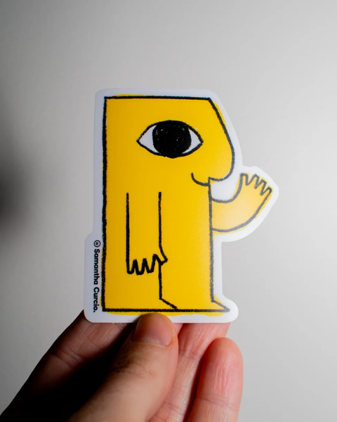Samantha Curcio - G'day Waver - Vinyl Sticker