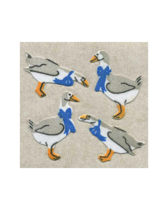 Stickermagic - Furry Tear-off stickers - Geese