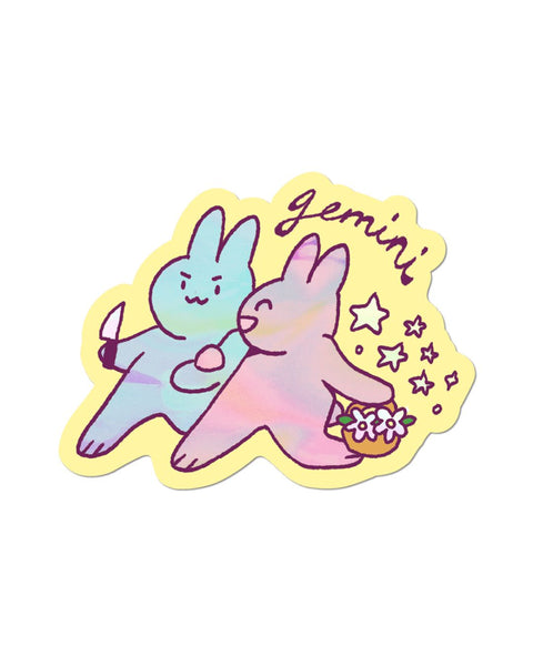 Apply Stickers - Gemini Die-Cut Sticker