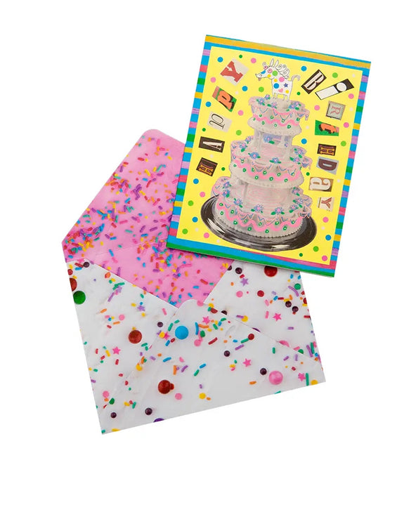 Gentle Thrills - Happy Birthday Card