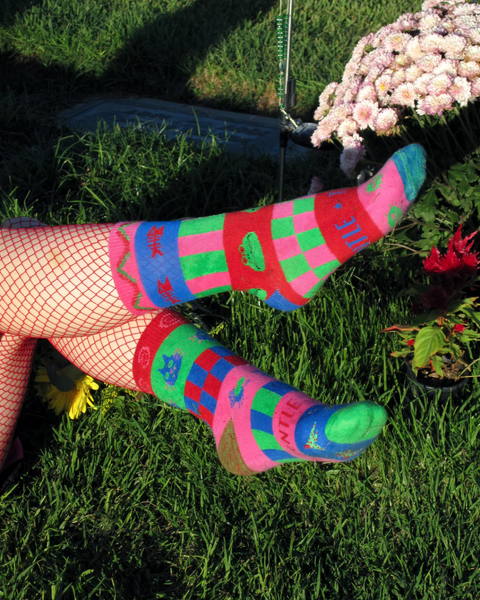 Gentle Thrills - Wacky Crew Socks