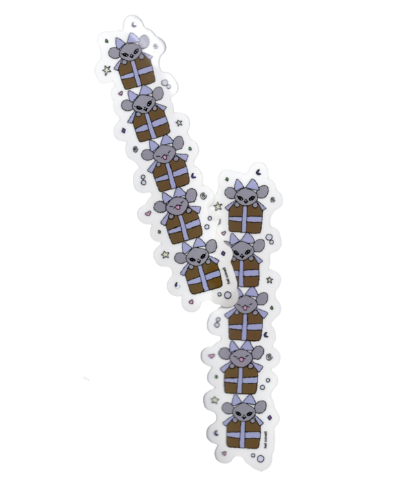 Hel Covell - Mouse Gift Chain Sticker