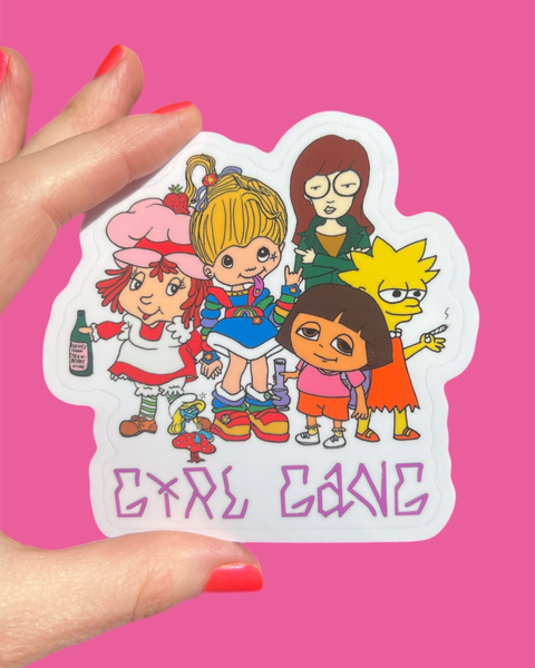Astral Weekend -  Girl Gang Sticker 3 Inch
