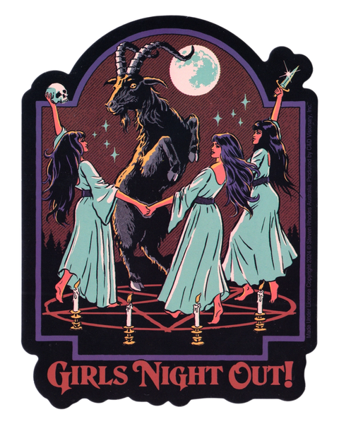 Steven Rhodes - Girls Night Out - Sticker