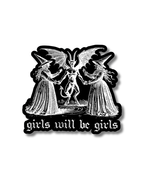 Pretty Toxic Stickers - Girls Will Be Girls