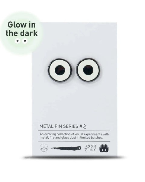 Studio Arhoj - Metal Pin: Series #3 - Glow Eyes