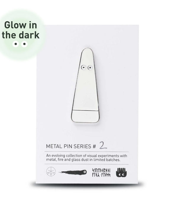 Studio Arhoj - Metal Pin: Series #2 - Glow Ghost
