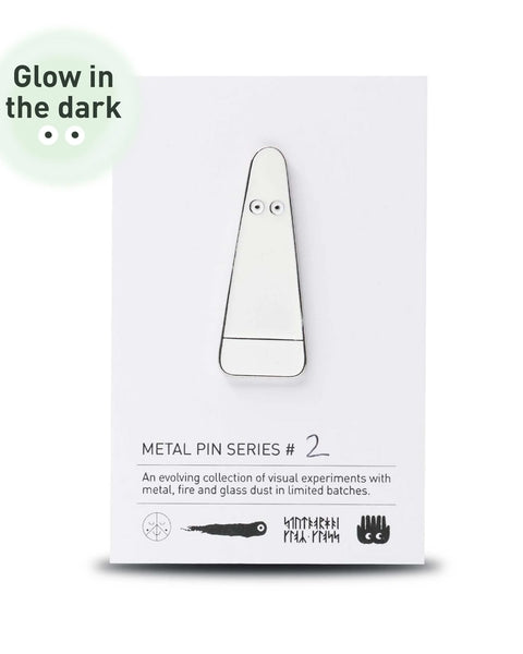 Studio Arhoj - Metal Pin: Series #2 - Glow Ghost