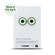 Studio Arhoj - Metal Pin: Series #3 - Glow Eyes