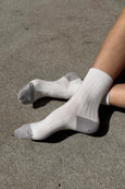 Le Bon Shoppe - Her Socks - Glow - White/Silver