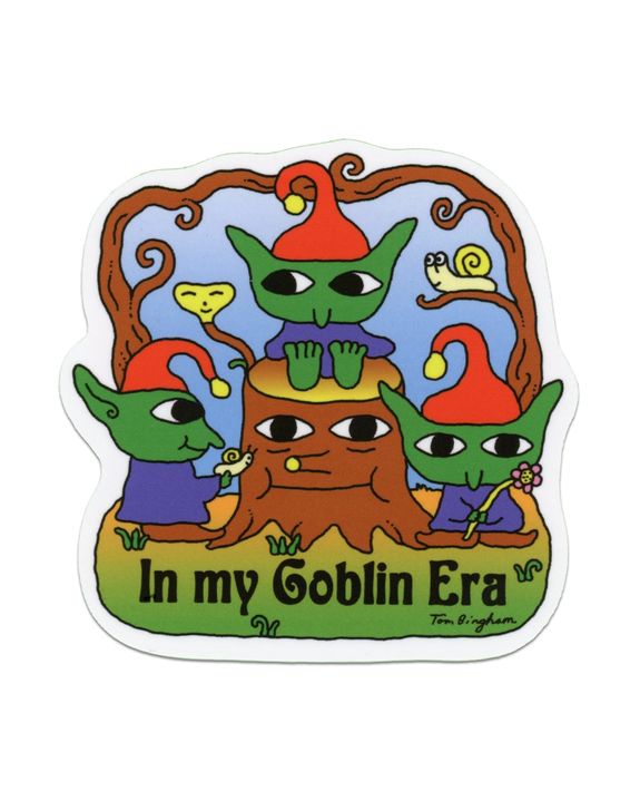 Tom Bingham - In My Goblin Era - Vinyl Sticker