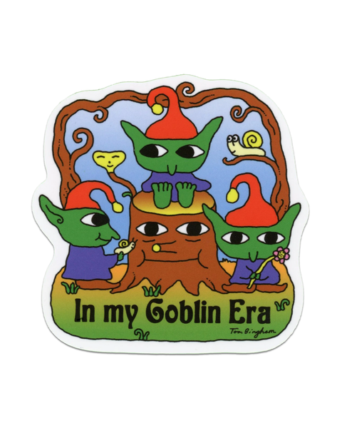 Tom Bingham - In My Goblin Era - Vinyl Sticker