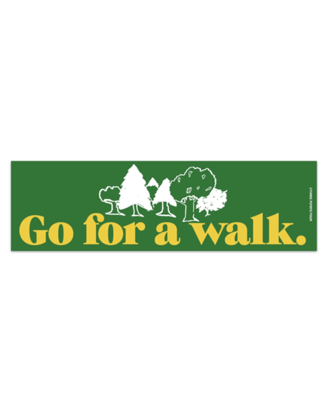 Three Potato Four - Bumper Magnet - Go For A Walk