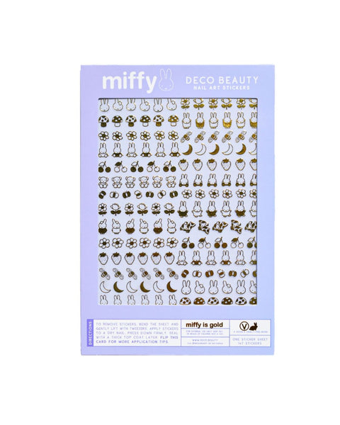 Deco Beauty - Nail Art Stickers - Miffy Gold