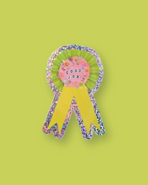 Riley Grae - Good Job Ribbon - Sticker