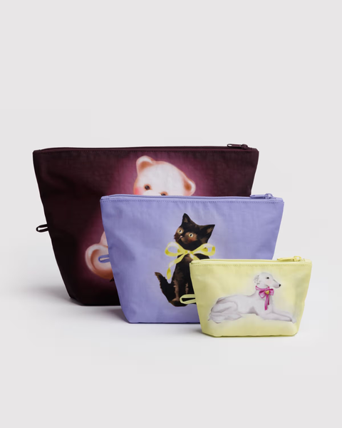 Baggu - Go Pouch Set - Fancy Animals
