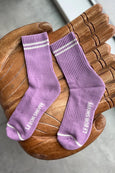 Le Bon Shoppe - Boyfriend Socks - Grape