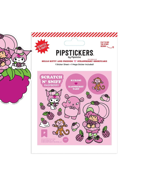 PipStickers - Raspberry Bushels Scratch 'n Sniff Stickers