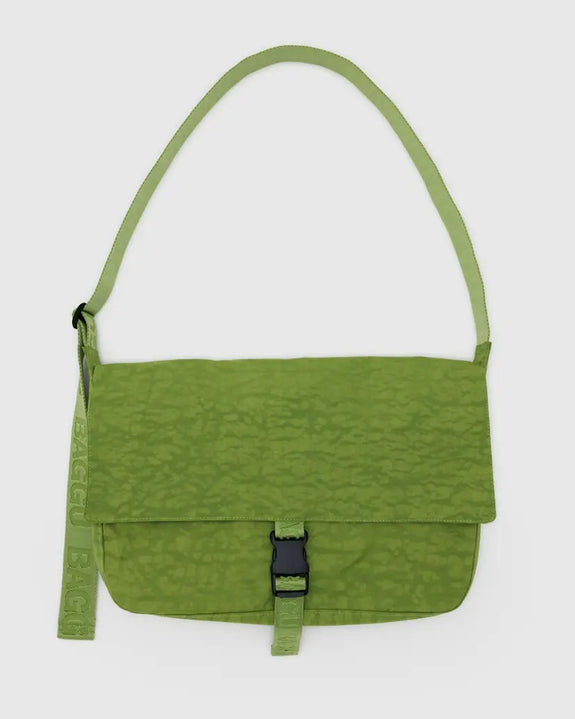 Baggu - Nylon Messenger Bag - Green Juice