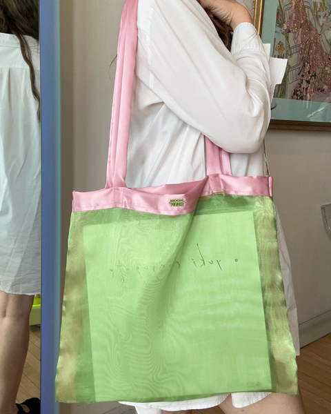 Room Shop - Veronica Tote Bag - Green Apple