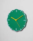 Warren & Laetitia - Margherita Clock (Green/Sky Blue/Yellow)