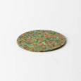 Yod and Co - Speckled Round Cork Coasters Set of 4 - Green