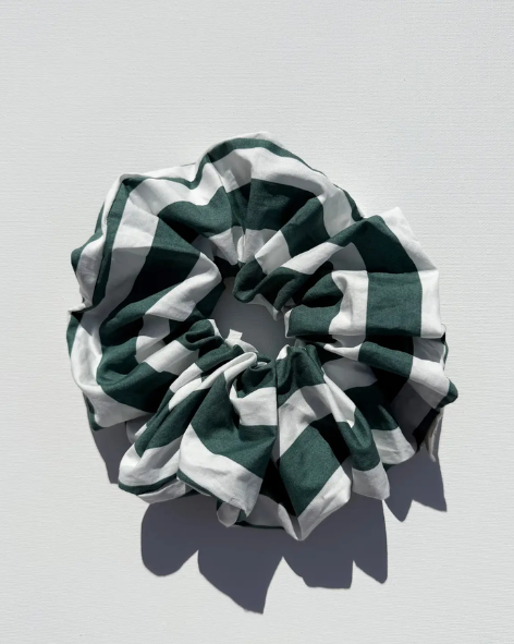Billy Bamboo - XL Scrunchie - Forest Stripe