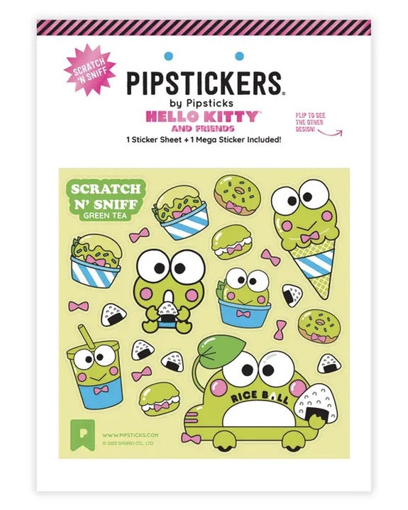 PipStickers - Keroppi Tea Buggy Scratch 'n Sniff Stickers