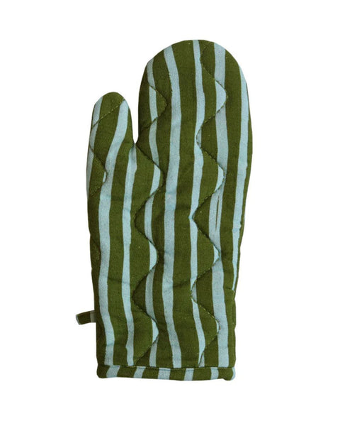 Mosey Me - Strokes Oven Mitt - Guacamole