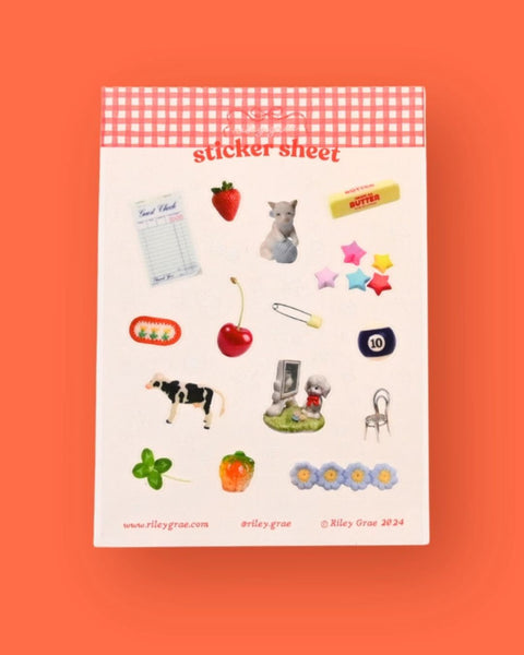 Riley Grae - Treasures Sticker Sheet
