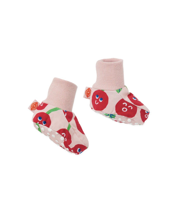 Halcyon Nights - Baby Booties - Cheeky Cherry