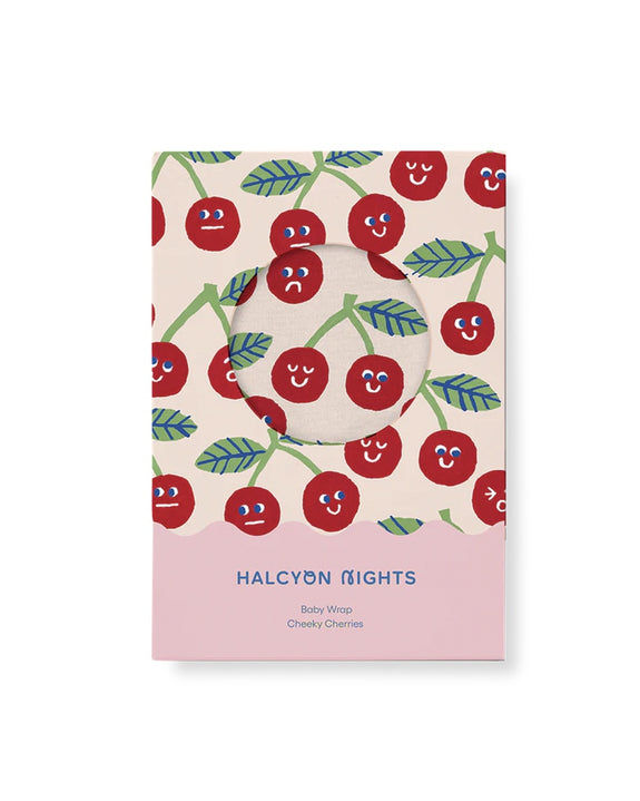 Halcyon Nights - Baby Wrap (Swaddle) - Cheeky Cherry