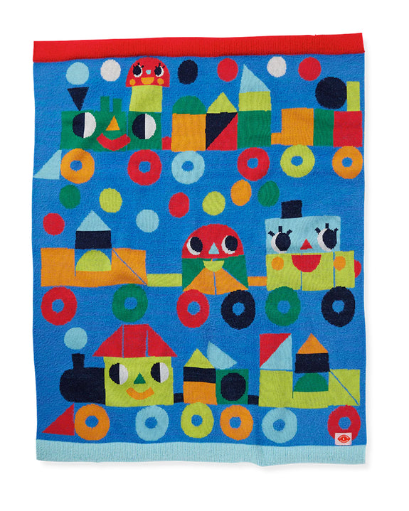 Halcyon Nights - Rainbow Express Baby Blanket