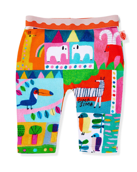 Halcyon Nights - Baby Yoga Leggings - Safari Park