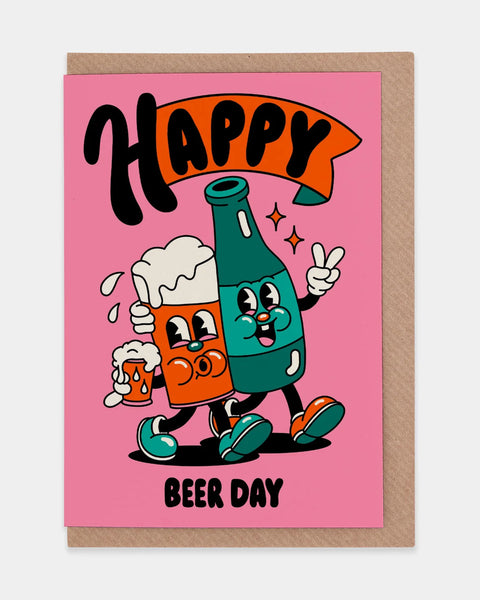 Evermade - Happy Beer Day Greetings Card – Pinky's Melbourne